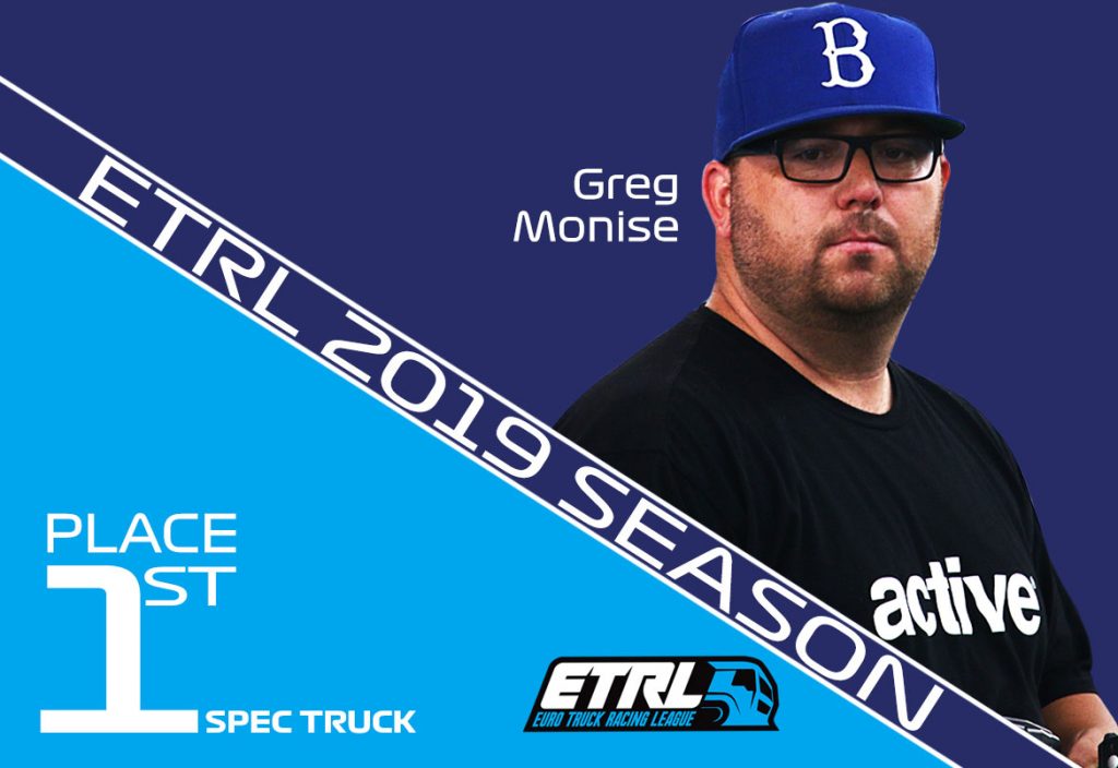 2019 ETRL Spec Truck Champion – Greg Monise